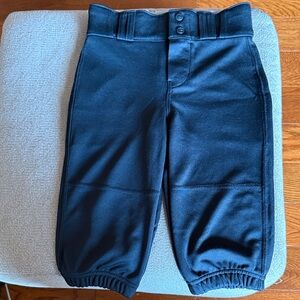 Black baseball pants